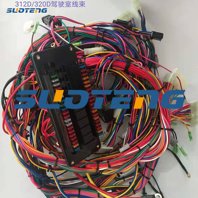 E320D 굴삭기를 위한 350-8253 3508253 택시 배선 하네스