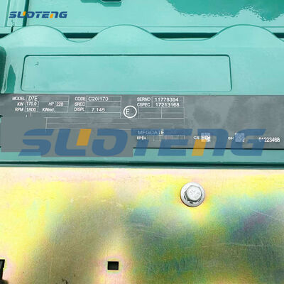 D7E 발굴기 EC210 EC290용 디젤 엔진 조립장