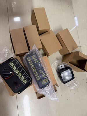 R210LC-7 AC 패널 스프레틀 스위치 작업 램프