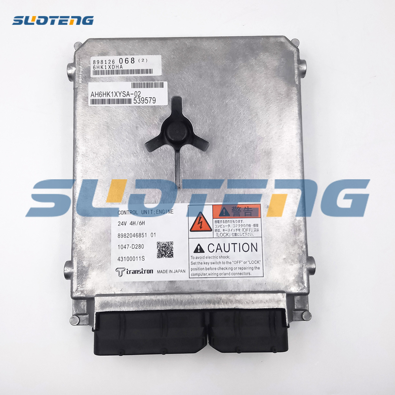 ZX400LCH-3 굴착기를 위한 8-98204685-1 6HK1 엔진 컨트롤러 ECU 8982046851