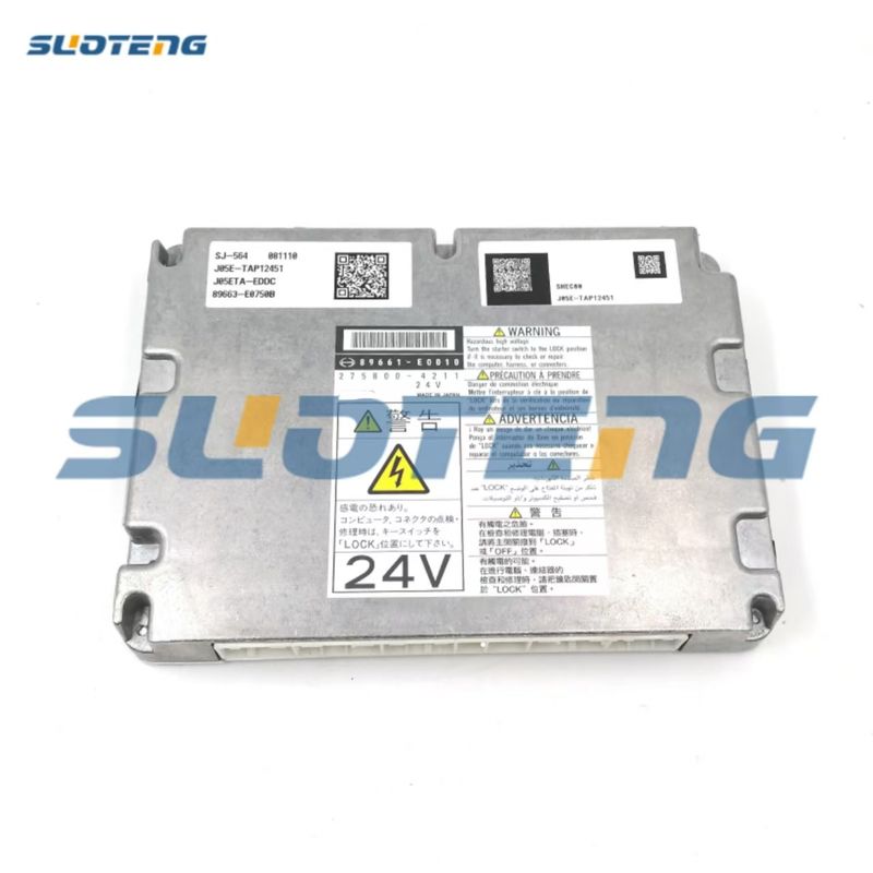 J05 89661-E0010 제어 ECU/CPU 89661E0010 SK250-8 SK210-8 SK200-8 SK-8 발굴기