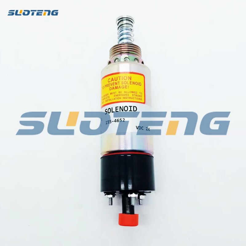 155-4652 1554652 Shutoff Solenoid Stop Solenoid for E320B Excavator 3116 Engine